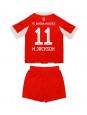 Billige Bayern Munich Nicolas Jackson #11 Hjemmedraktsett Barn 2025-26 Kortermet (+ Korte bukser)